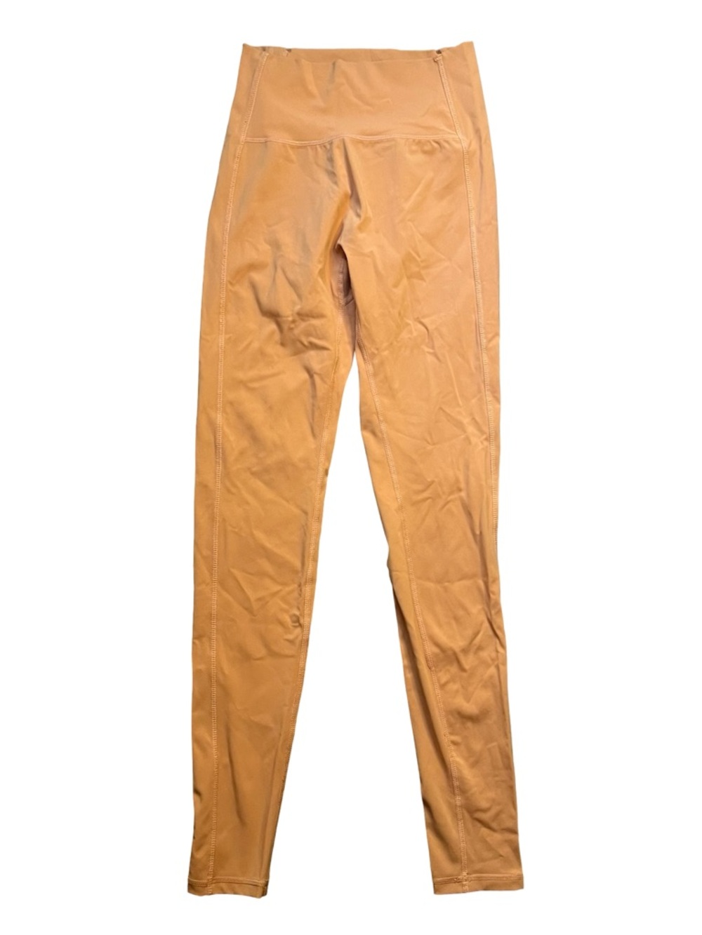 Alphalete High-Waist Yoga Leggings Burnt Orange Small